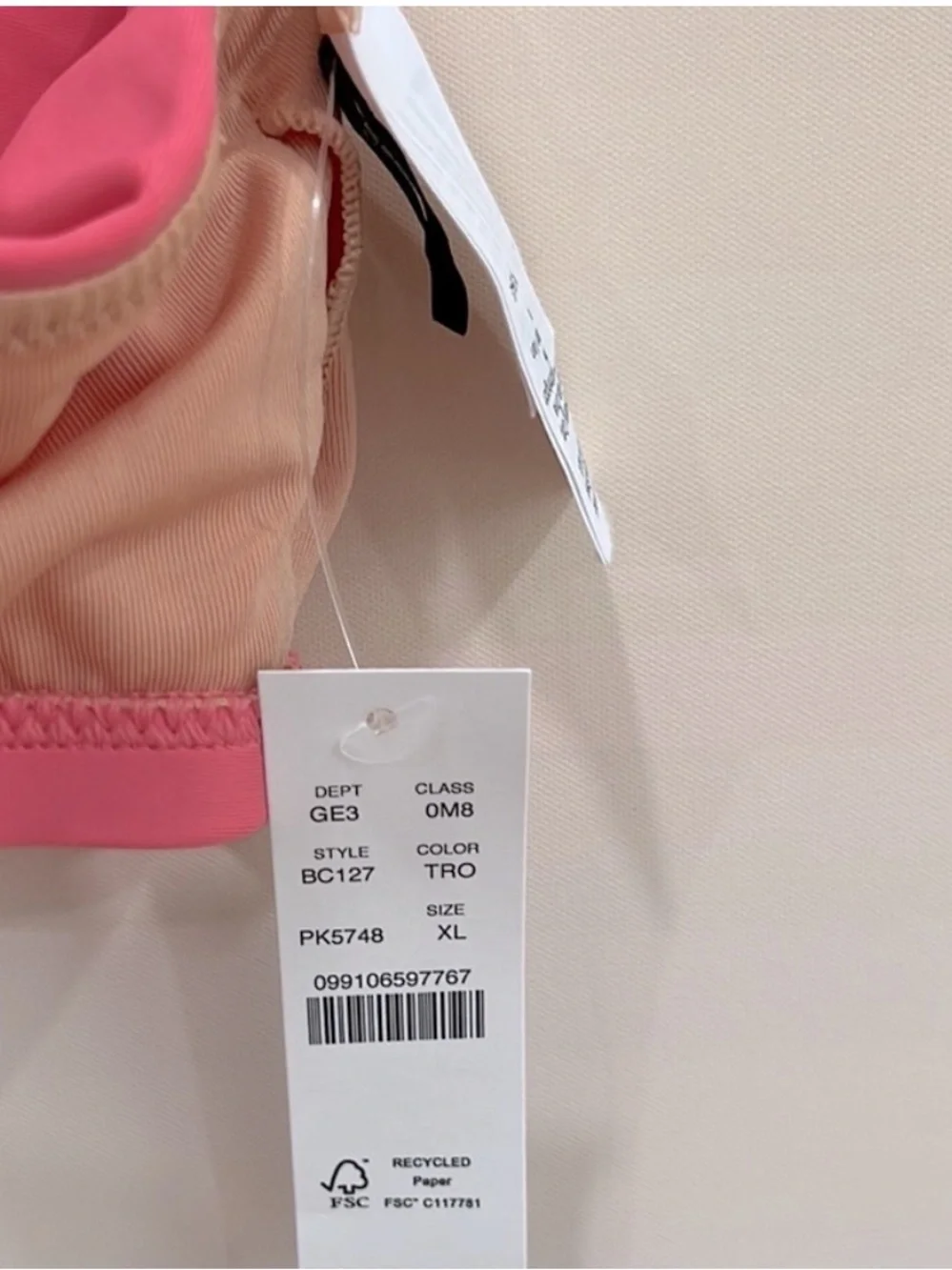 J. Crew crew pink